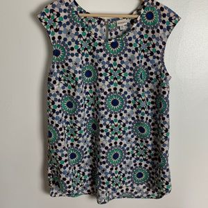 Merona mosiac pattern tank top - summer sale